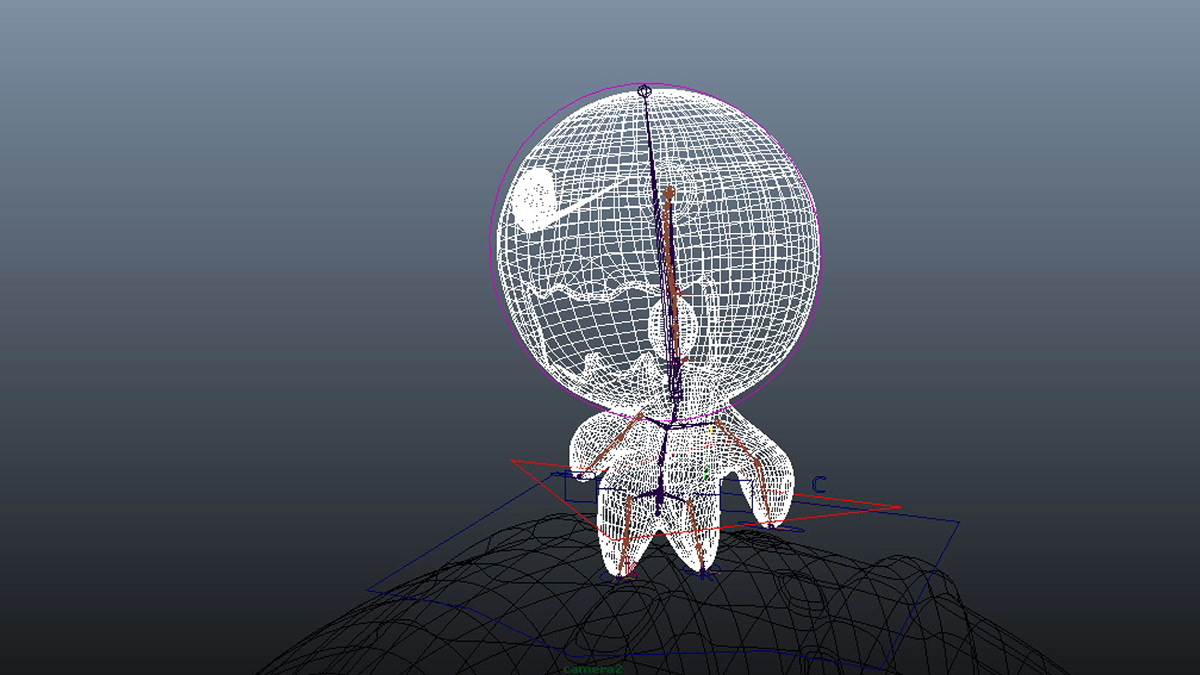 3D Character Render rendering autodesk maya Maya