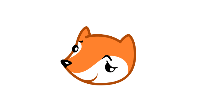 icons emoticons FOX foxie  Character funny cute Chat mail comunication Icon Vectorial