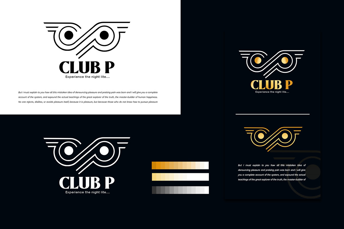 clubdesign graphic design  identity logo Logo Design Nightlife photoshop