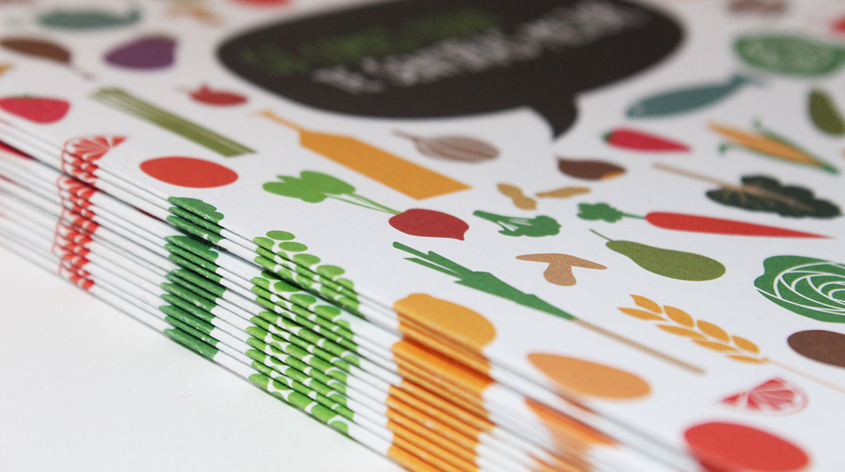 design diseño editorial brochure healthy Food  comida SANA raul fernandez gijon asturias españa spain