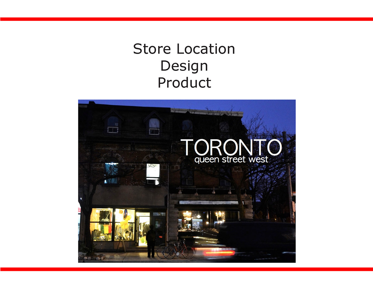 Retail project Pop-Up Shop