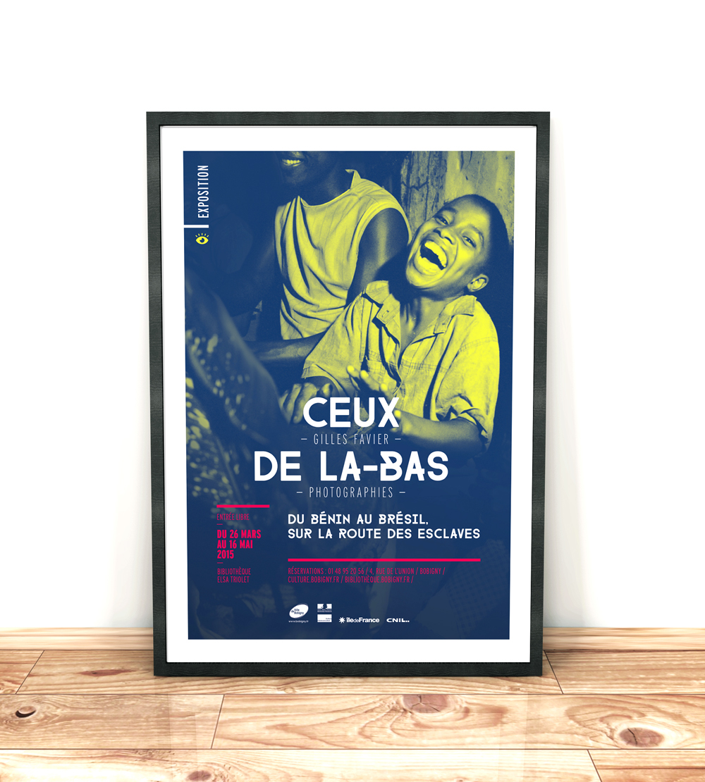 charte graphique Bobigny culture poster flyer agenda