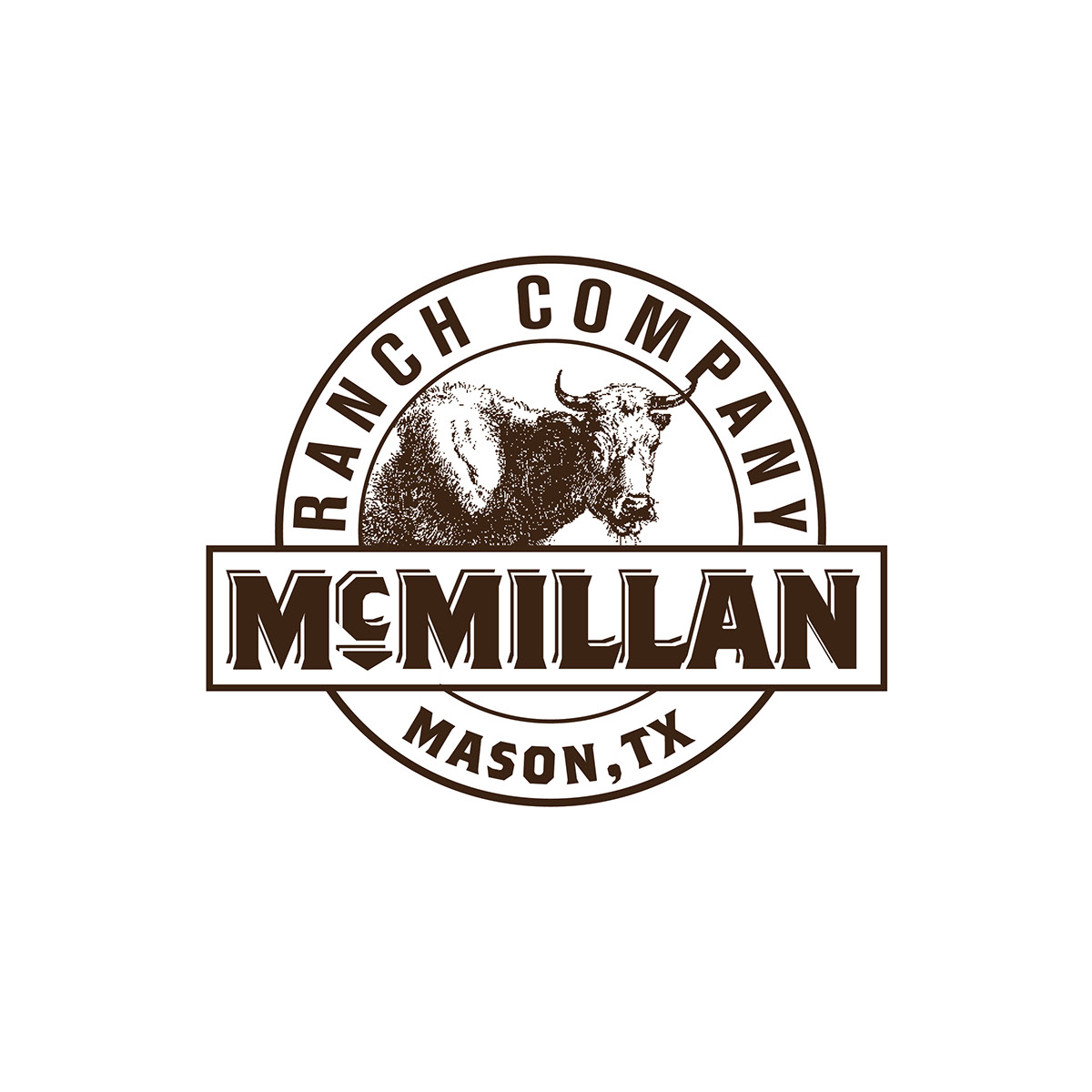 logo  construction  mcmillan  ranch  golf fuel identity