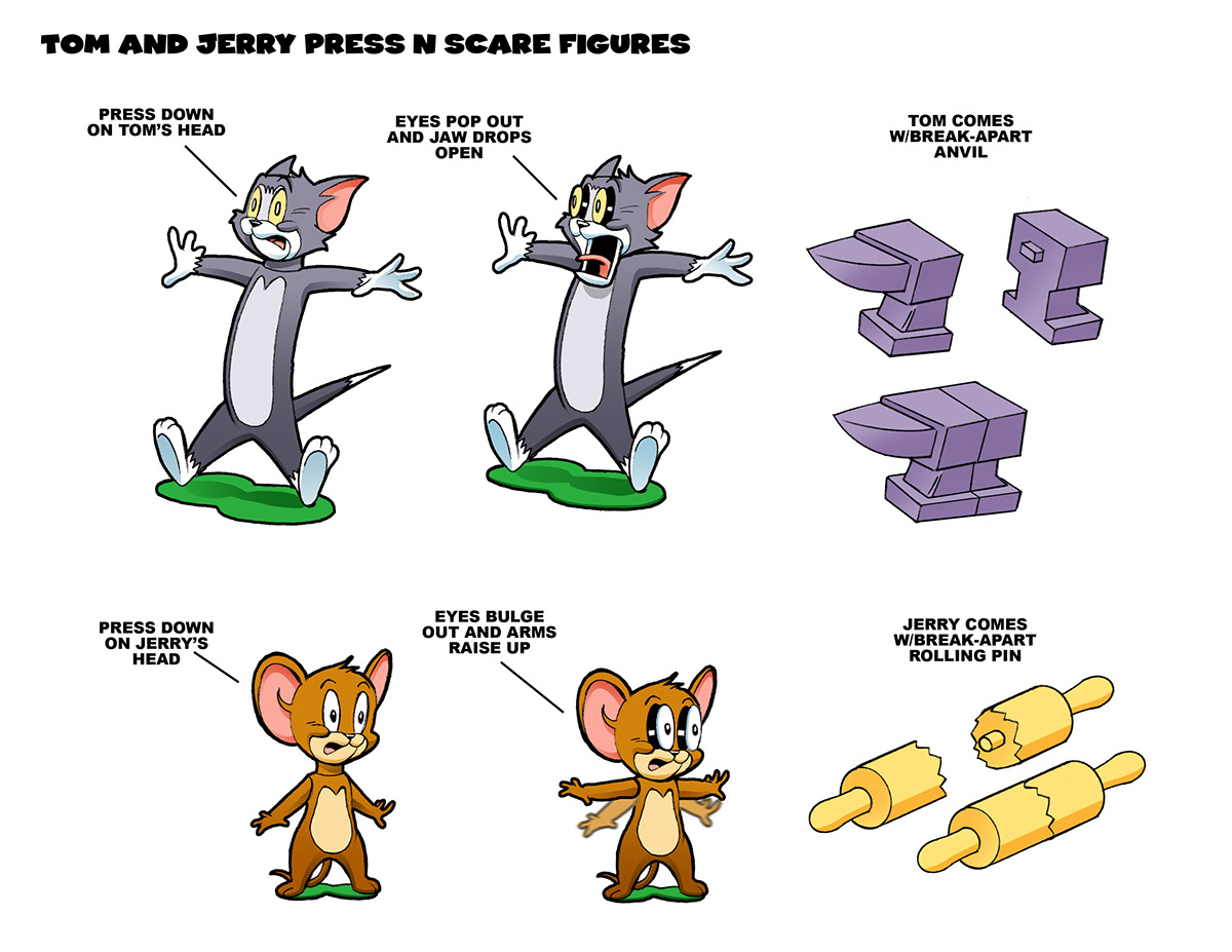 Tom and Jerry Toys on Behance