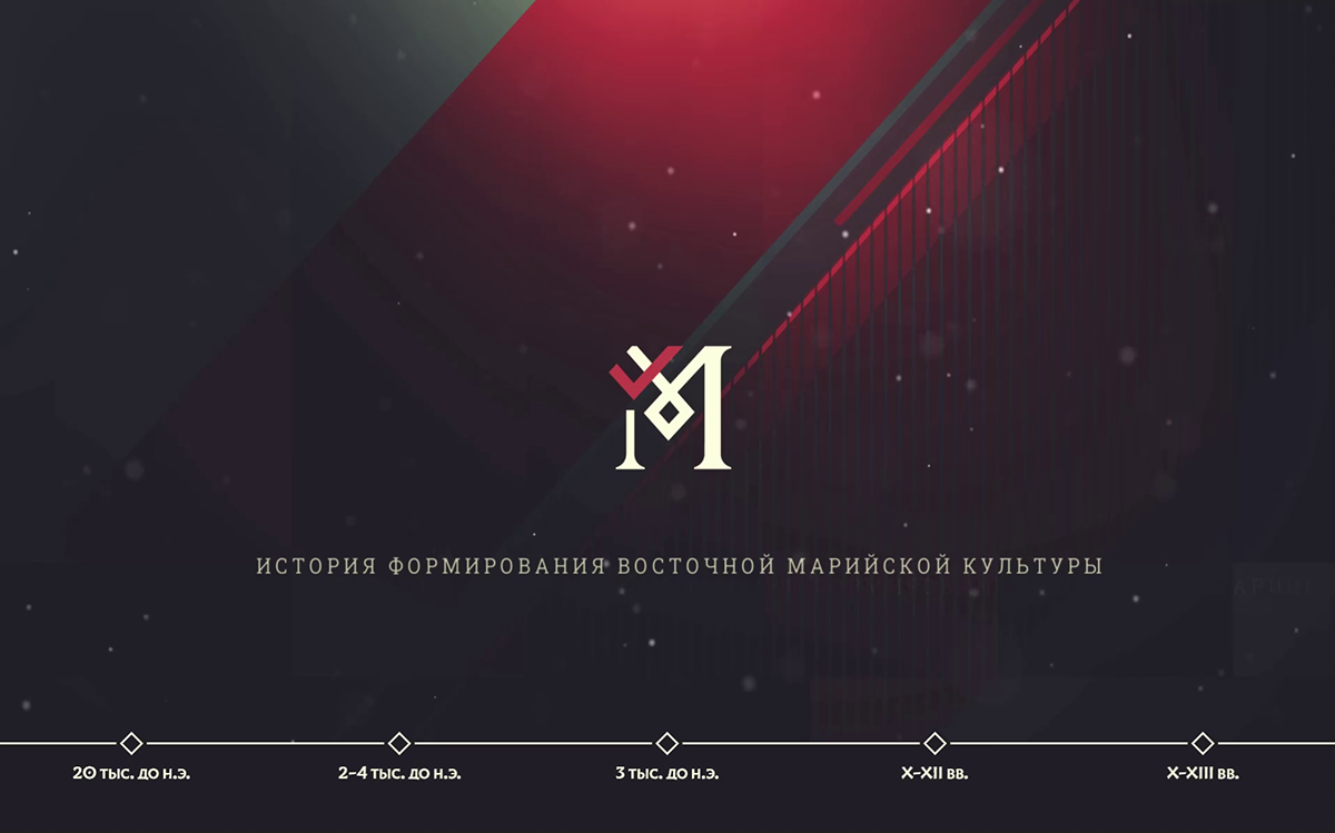 Bashkortostan Exhibition  interactive Mari museum touch screen