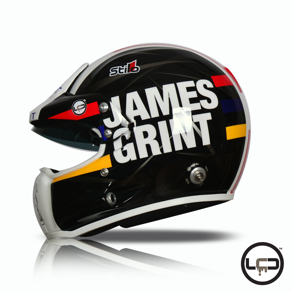 Helmet Paint design Grint rally motorsports Helmetporn