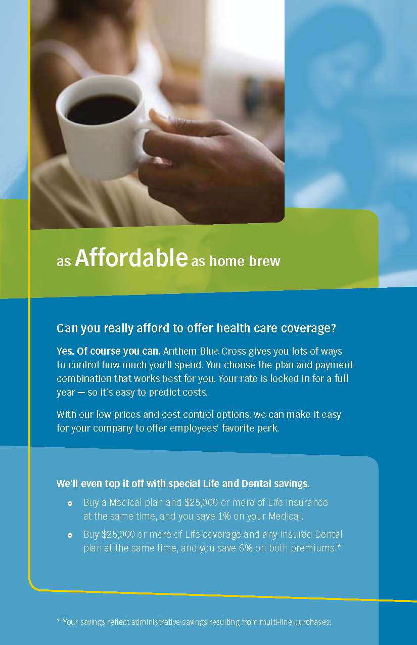 brochure Small Business health care Health Insurance health benefits Lead generation