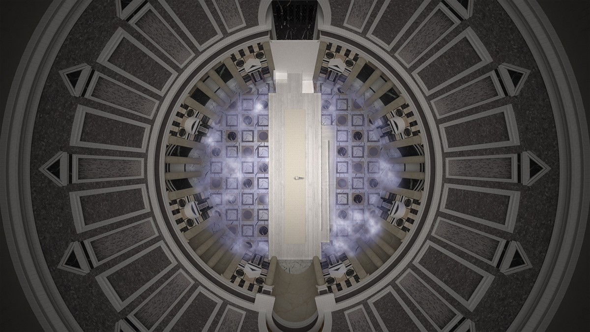 Pantheon fog Historical Architecture