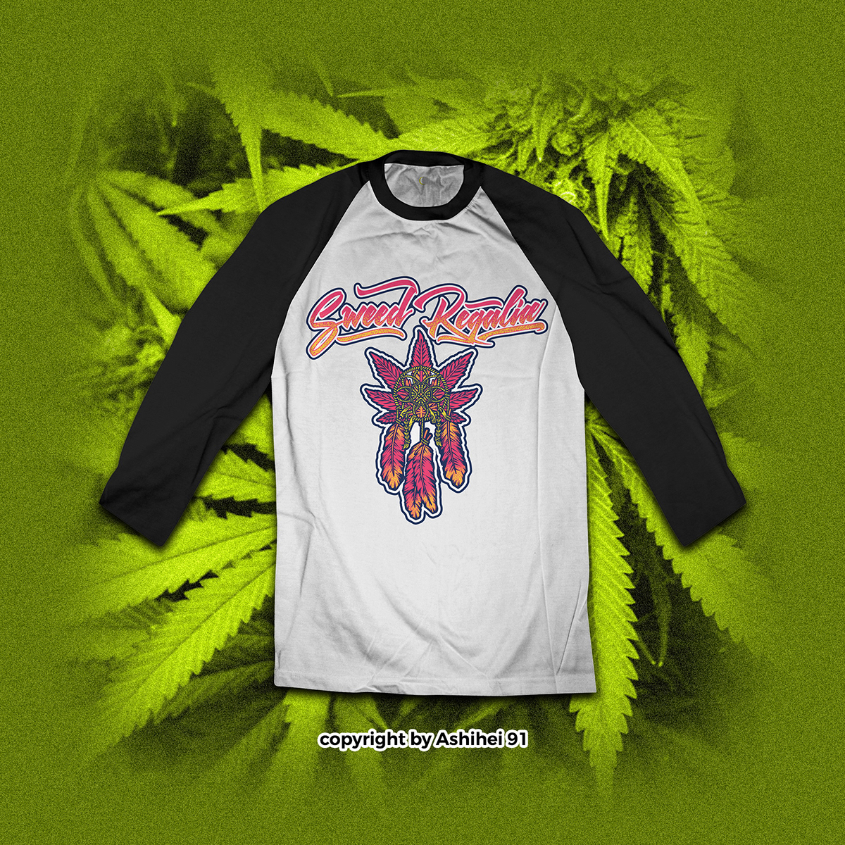 weed Dreamcather Clothing typography   malaysia