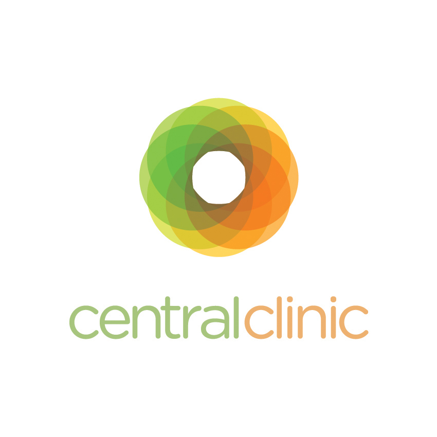 clinic Health cancer Stationery Corporate Identity brand identity Central Clinic Linfoma Mama Próstata