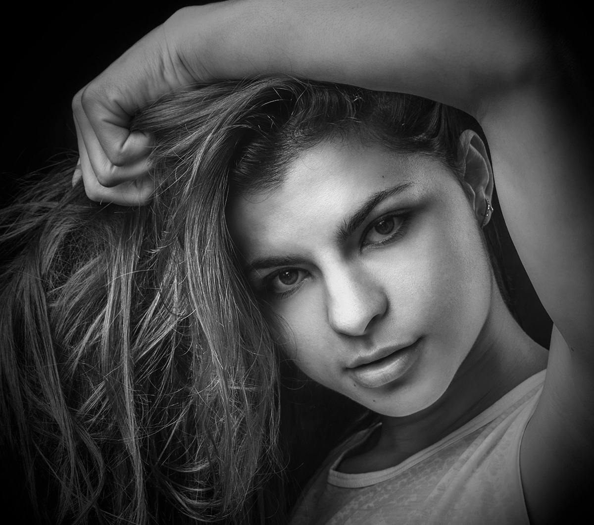models beauty elegant portrait portrait photography black and white photoshoot mood beauty photography Photography 