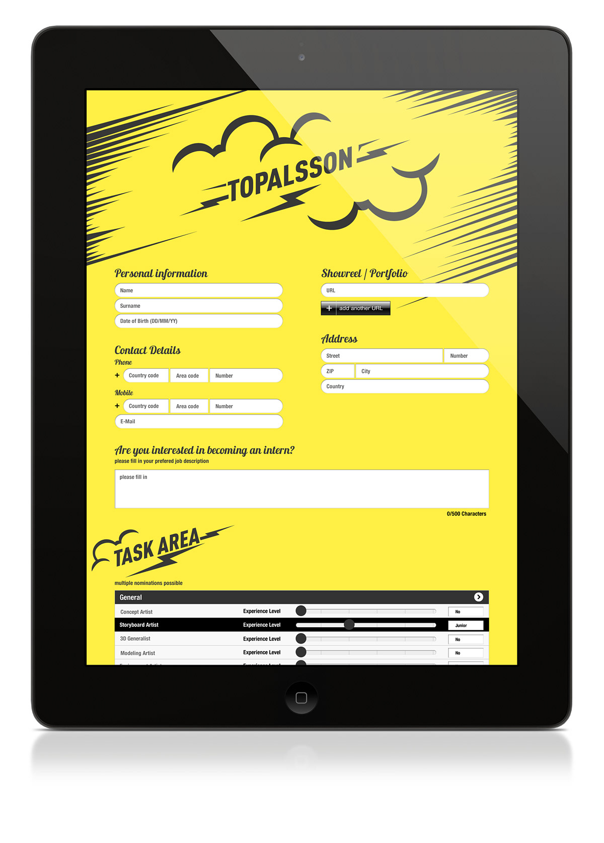 Topalsson  UX  UI  web design