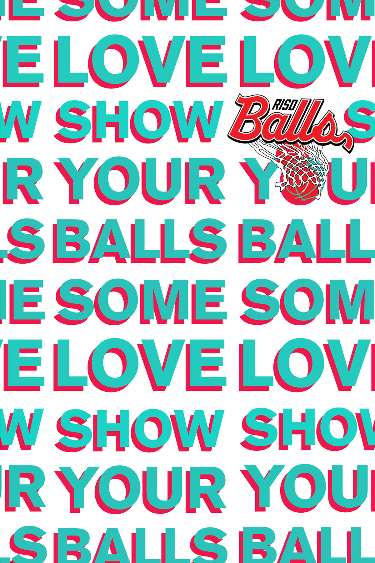 RISD Balls risd Balls Basketball poster promotions balls Balls Ads ads