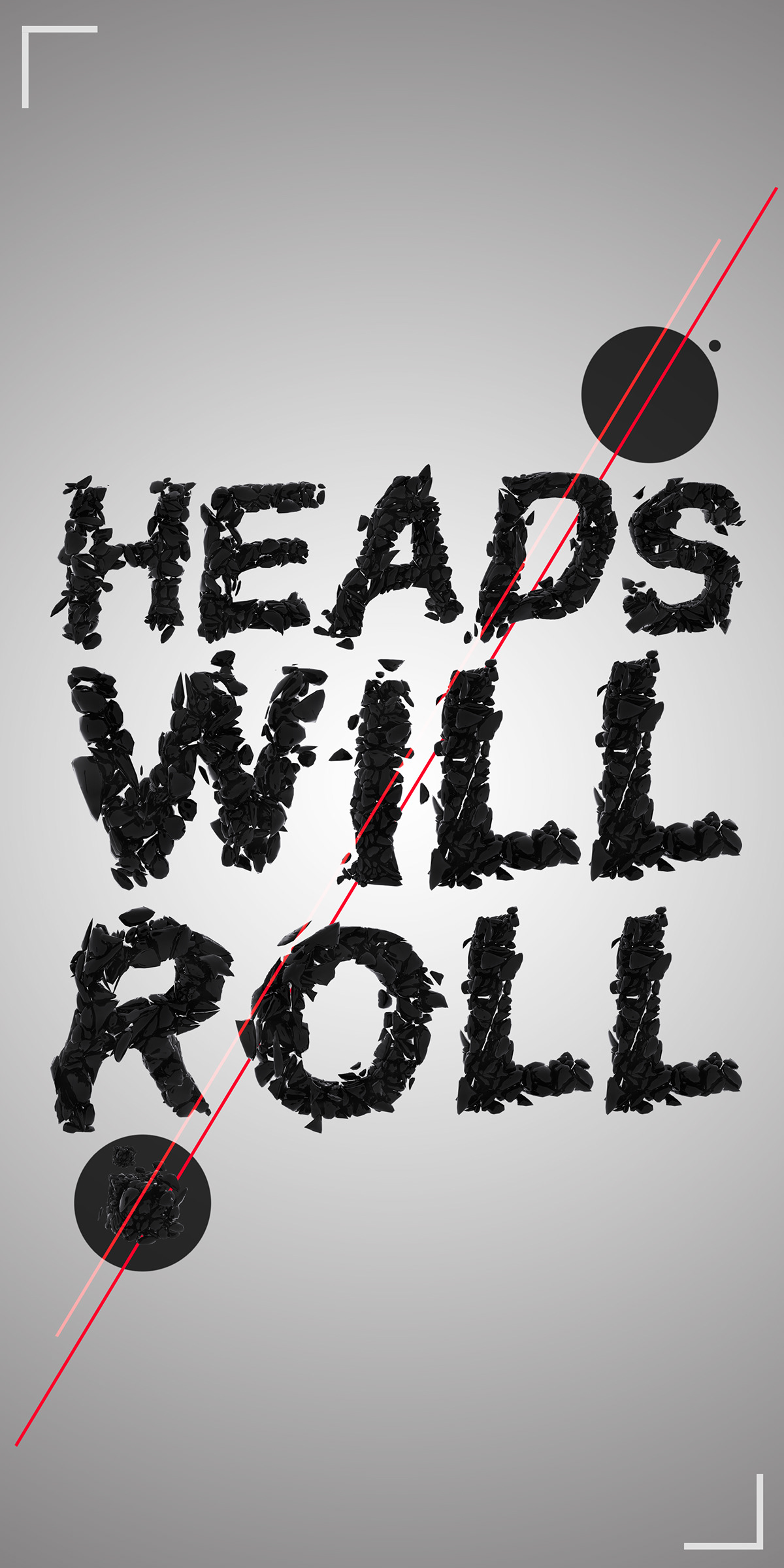 digital art grafico HMalvao atrak heads will Roll