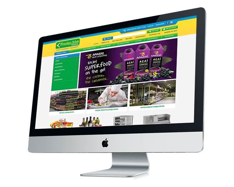 neto e-commerce Website Custom Brazilian wholesler Retail wireframing