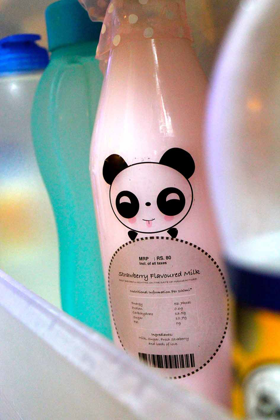 packagingdesign milk bottle bottledesign print cute animal illustrations concept flavoured raashisighat colours peekaboo kids Love