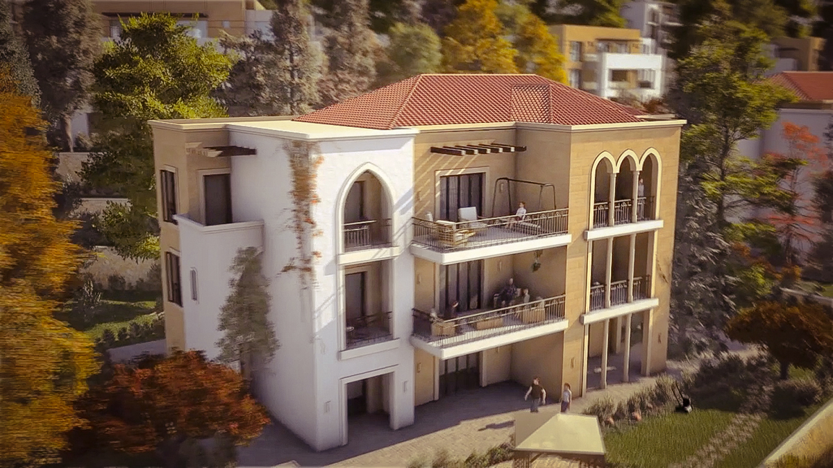 Beit Misk 3D Maya mental ray after effects vue lebanon