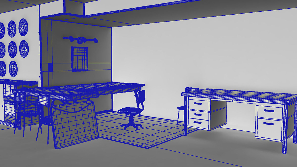 Autodesk Maya 2014 mental ray model workspace
