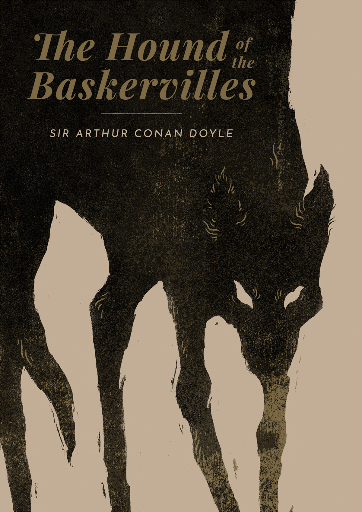 book cover book hound dog baskervilles Sherlock Holmes arthur conan doyle detective texture