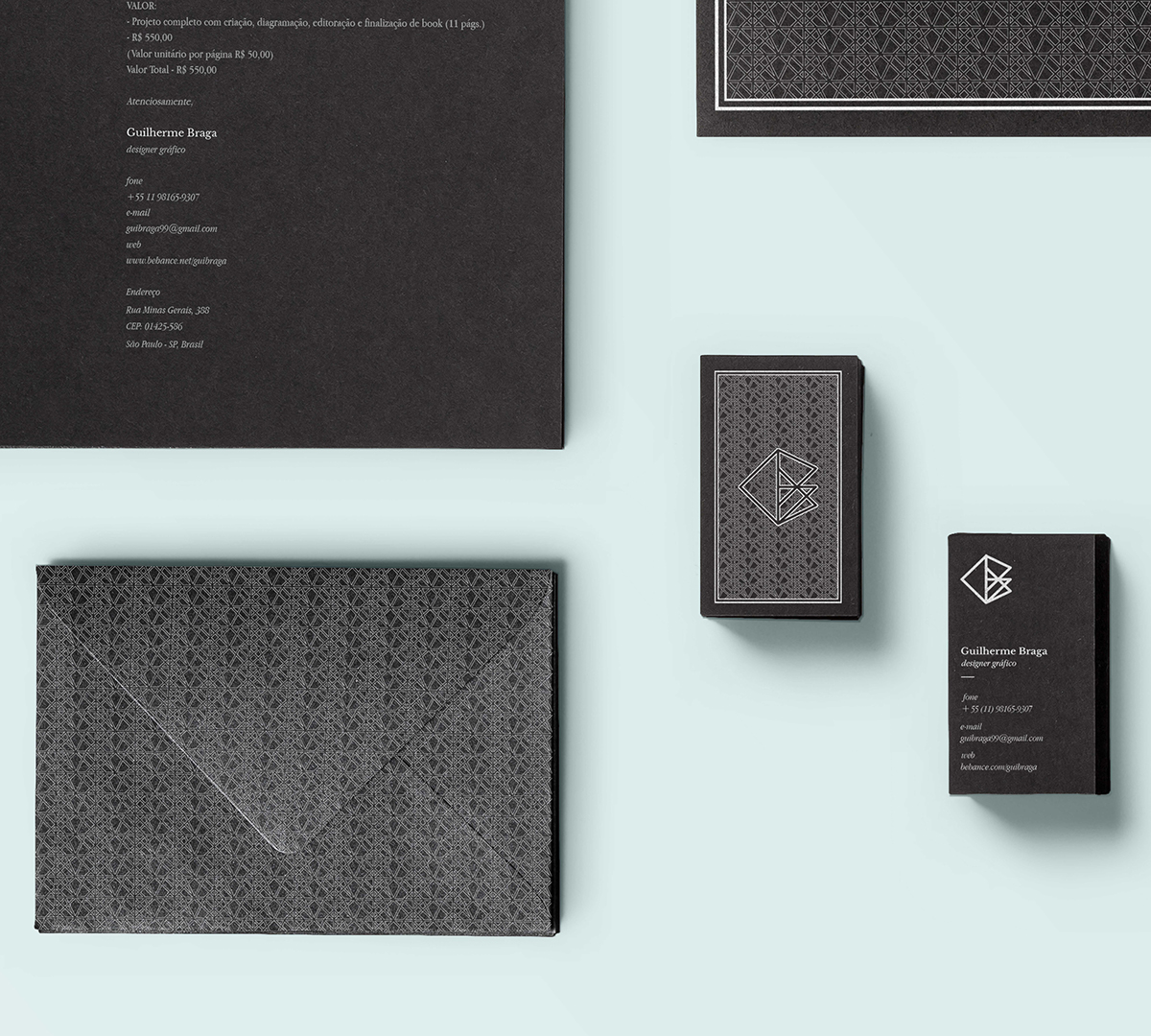 logo design visual identity são paulo Urban minimal minimalismo Minimalista clean graphic stationary papelaria business card Patterns