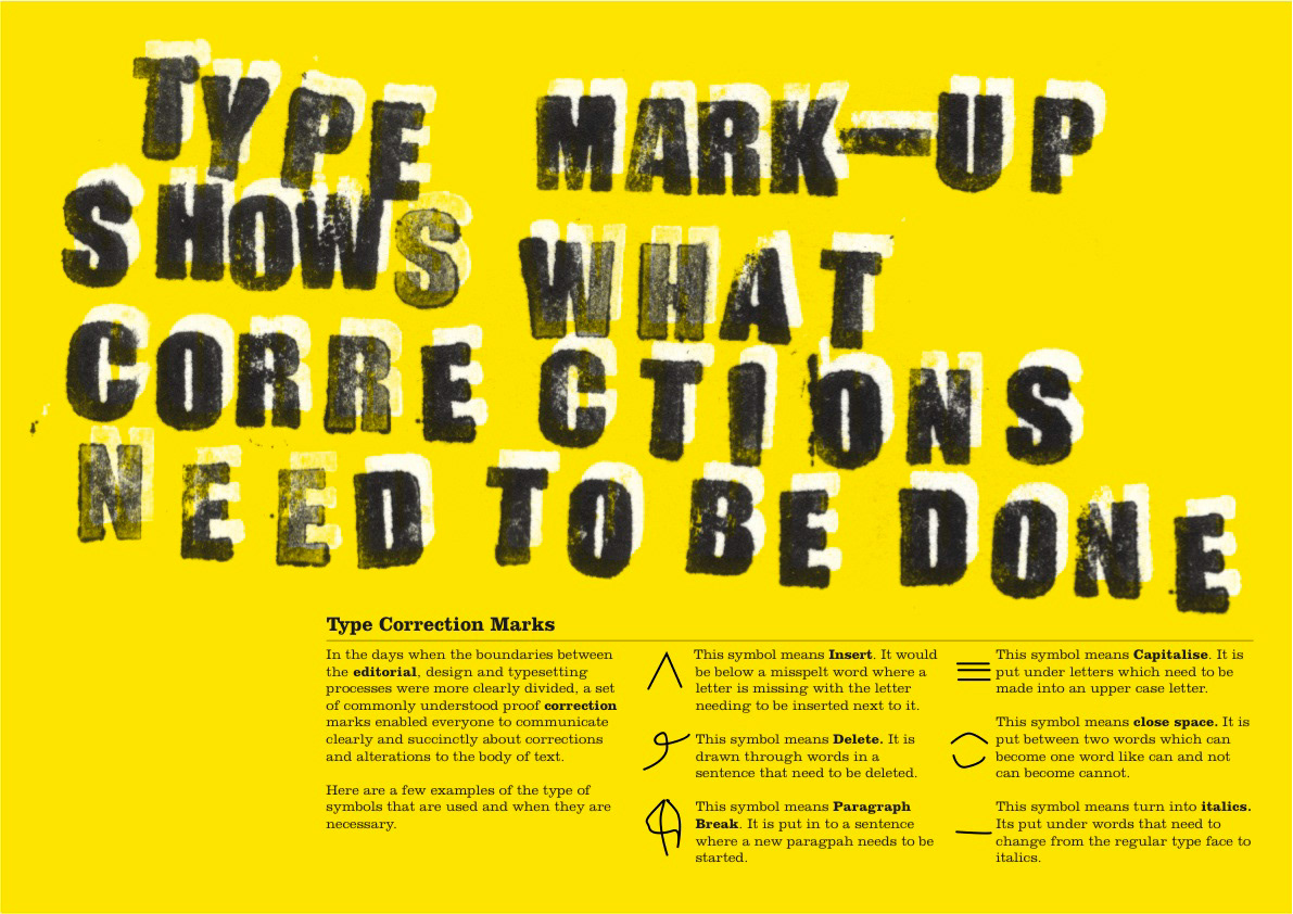 Type System posters Education information type Printing