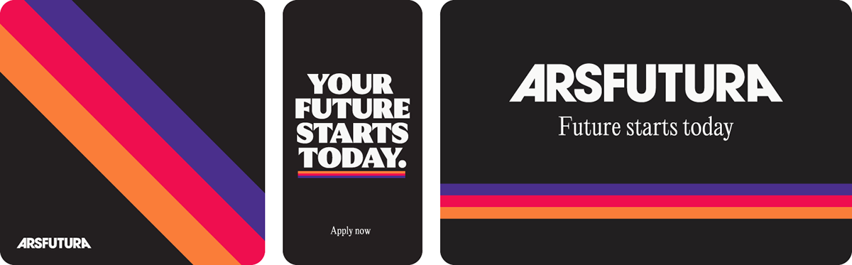 branding  brand identity Logo Design bold FUTURISM motion design animation  Retro