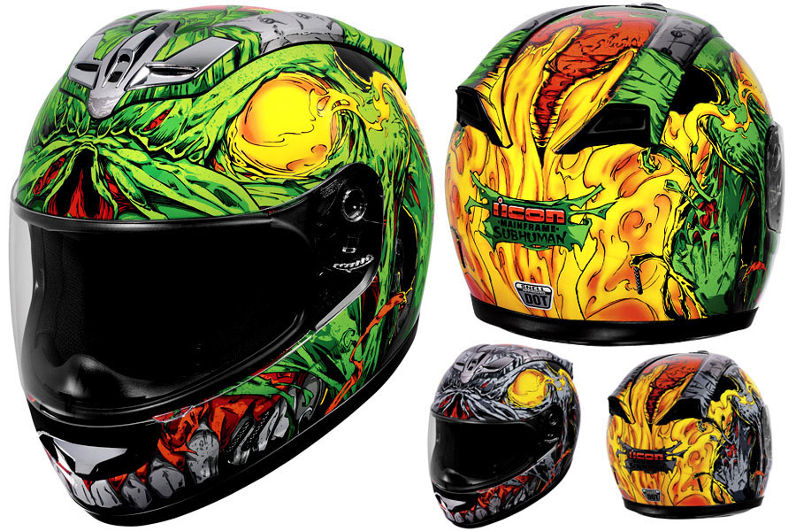 Icon Motosports  helmet art ILLUSTRATION 