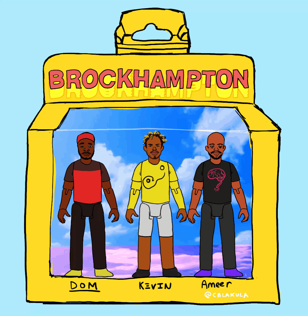 brockhampton kevin abstract music toys Action Figures animation 