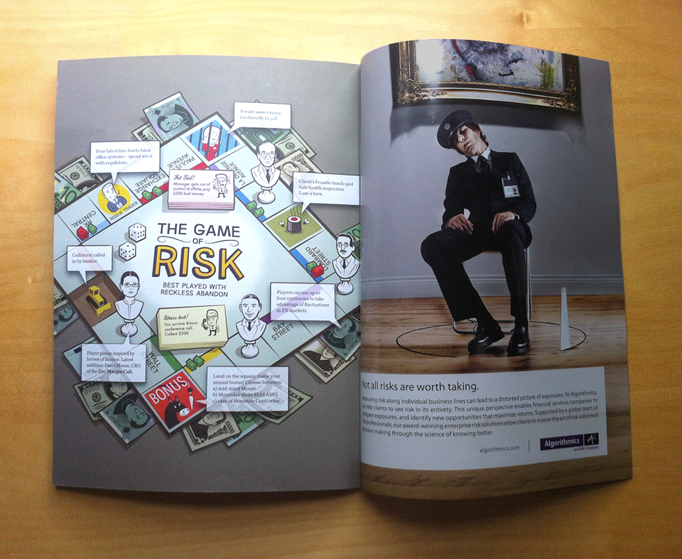magazine editorial risk risk management economics board games Games money renminbi dollar yen euro demi moore finance Wall street