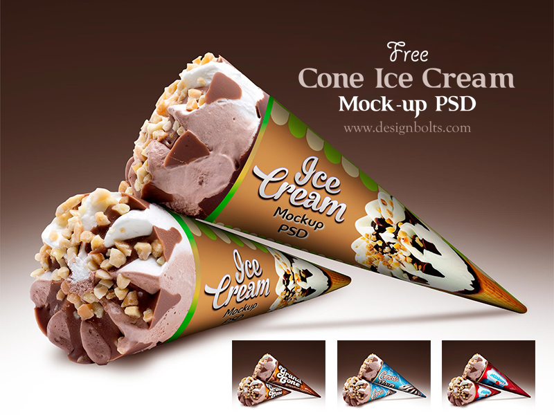 ice cream mockup mockup psd psd mockup free mockup  Mockup ice cream Cone Ice Cream packaging mockup