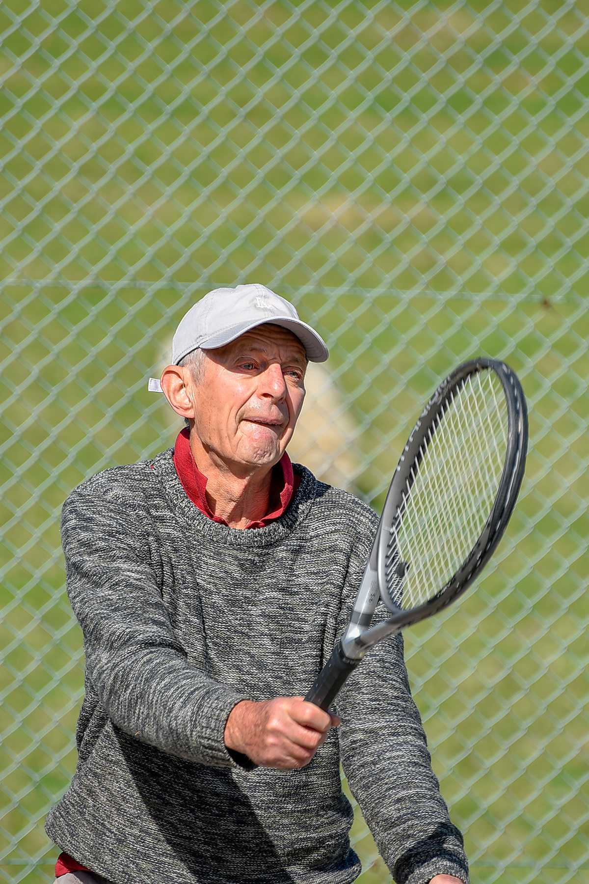 fitness healthy lifestyle never-too-old old retired sport tennis