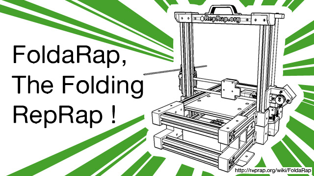 RepRap  foldarap 3d-printing 3DP 3d-printer Foldable