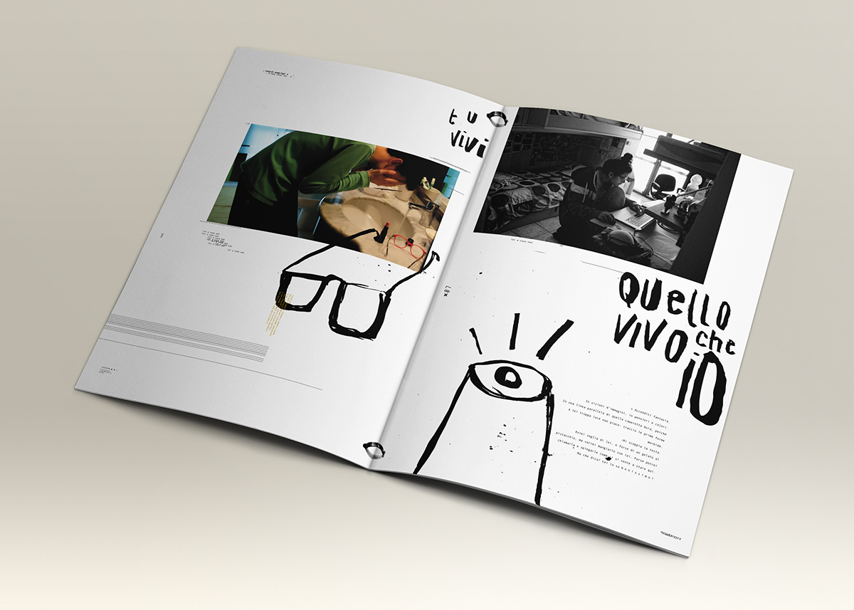 alter ego design book Love inspired lettering type art direction  graphic design  logo creative Layout girl man graphic