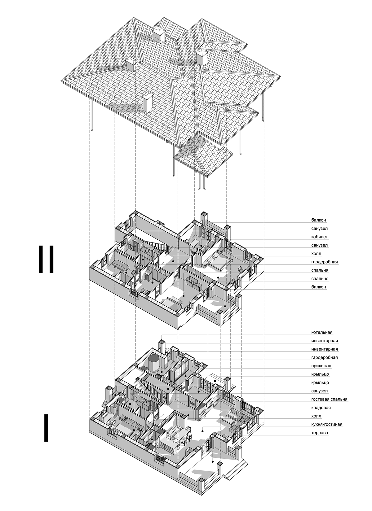 architecture Landscape Design Frank Lloyd Wright Fallingwater lumion wright Porsche Blueprint Drawing  CGI