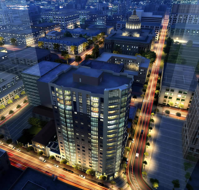 shopping mall 3D rendering residential visualization CGI 3dsmax vray archviz Perspective Render