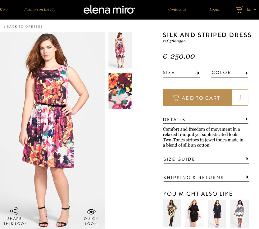 Clothing high-end italian milan milano Italy UI ux Responsive Quiz Fun style-profiling Shopping e-commerce