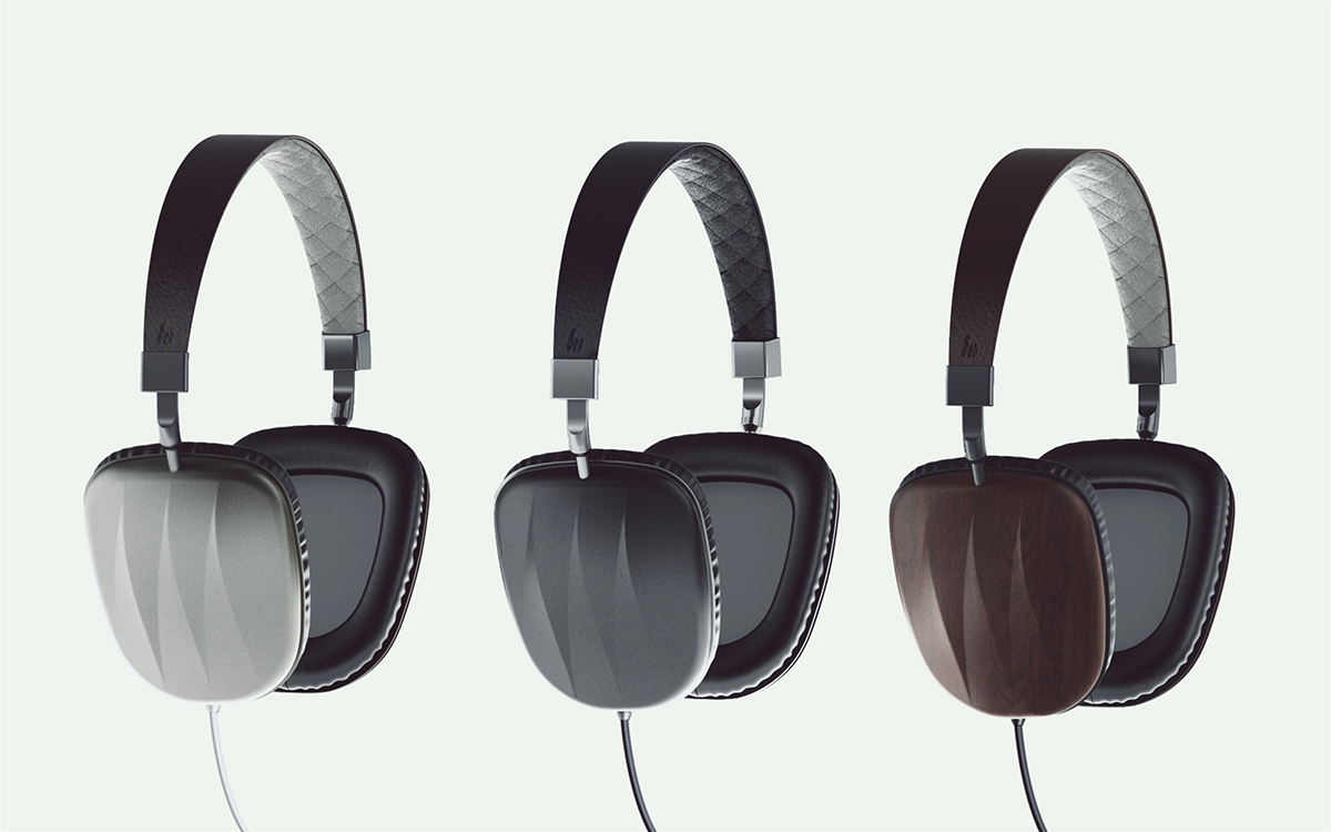 industrial design  headphones consumer electronics SCAD wood fluid modern Audio music