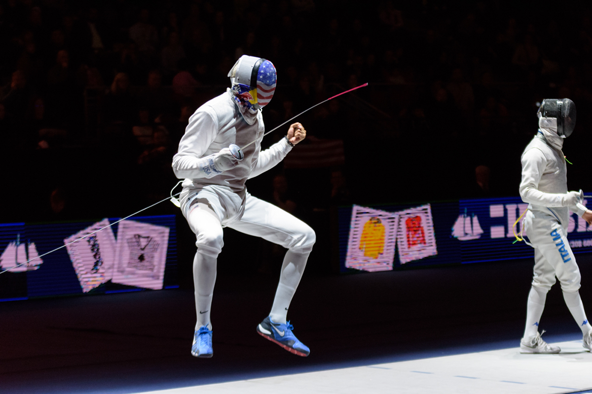sports fencing usa WorldCup sportphotography fight emotions Paris