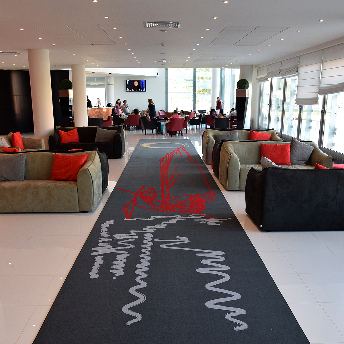 design contract Aveiro superdecor tapetes Alcatifas rugs carpet hotel Melia