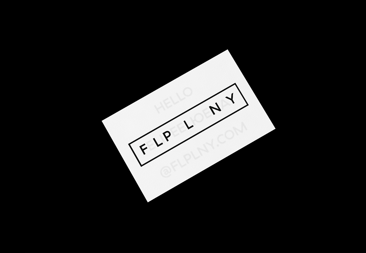 flplny felipe elioenay personal brand Stationery black minimalist tumblr