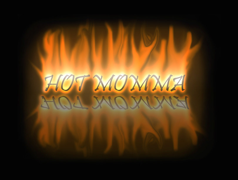 fire text photoshop effect