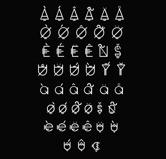 modern type Typeface oko hugo Portugal decorative brand poster desing without serifs sans serif