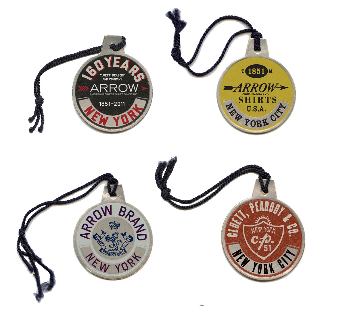 vintage hangtags woven label