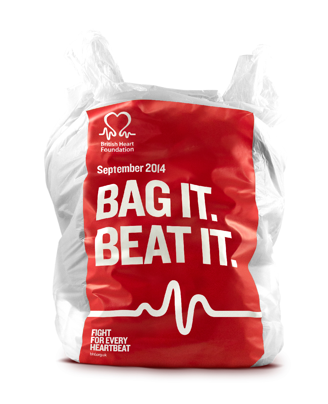 British Heart Foundation bhf charity children donations Bag It Beat It