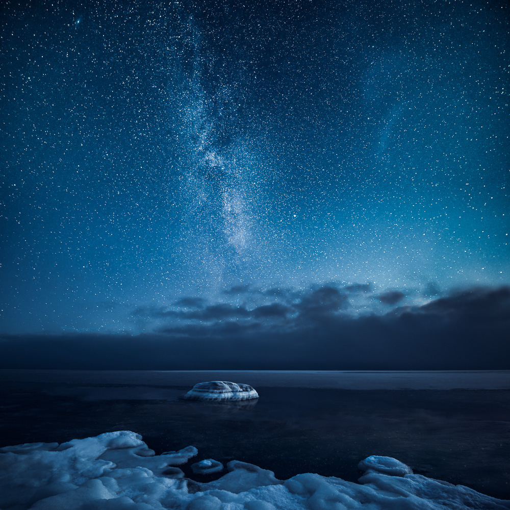 blue winter night edge mikko lagerstedt part II seascape waterscape Landscape photograph SKY Evening color colors darkness