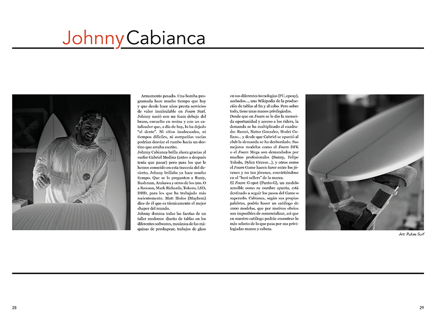 magazine revista Maquetación Editorial InDesign photoshop Illustrator reticula Surf editorial layout Layout