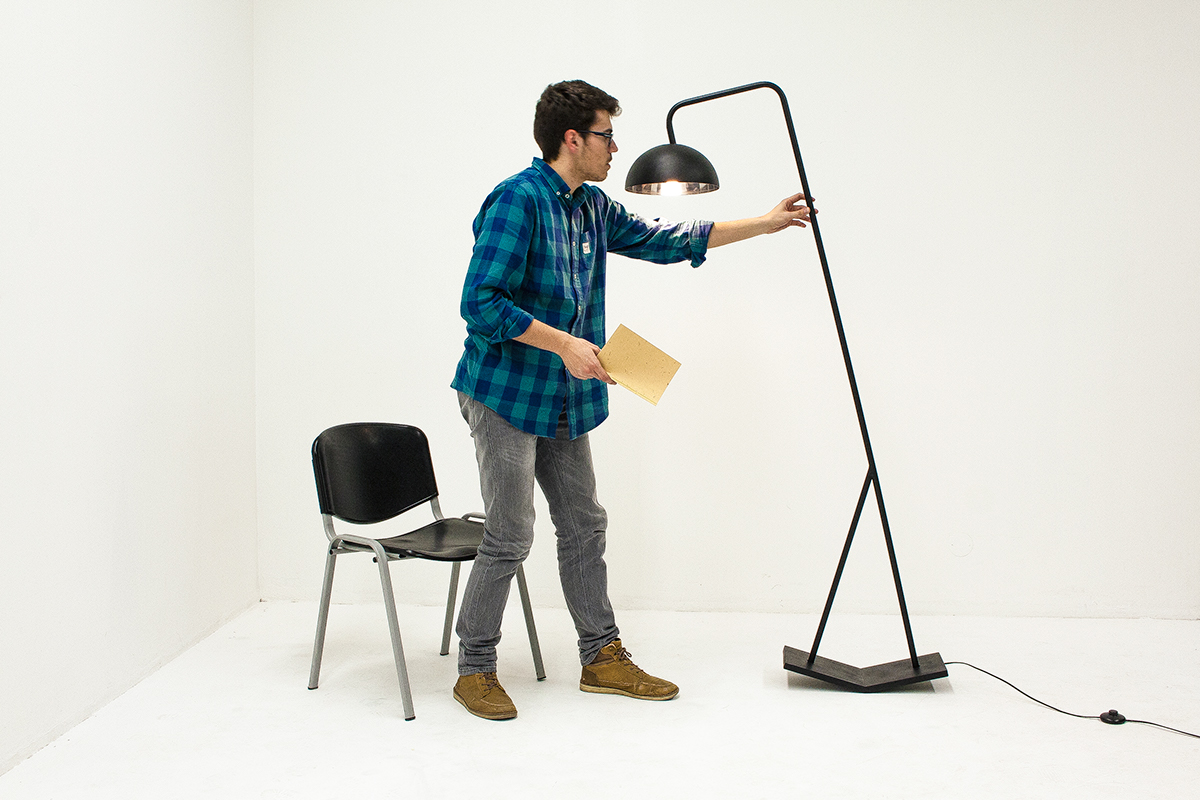 Lamp light design chair minimalist simple Interior table FLOOR handmade product furniture industrial Minimalism Project