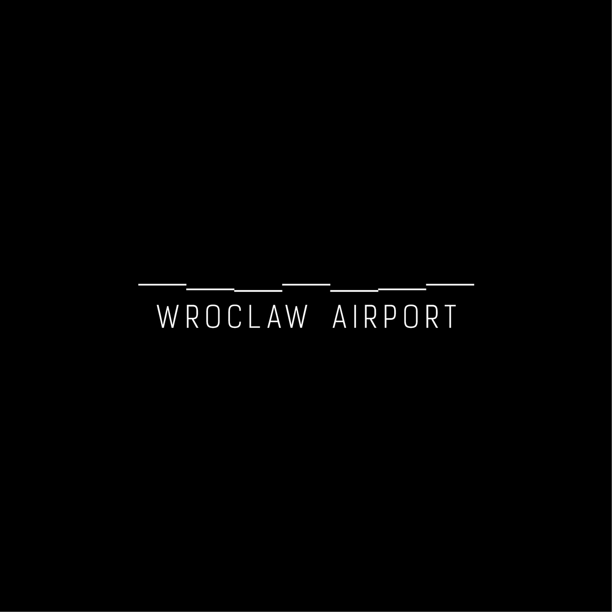 logo WROCLAW AIRPORT wroclaw terminal Aircraft aviation transportation Airlines