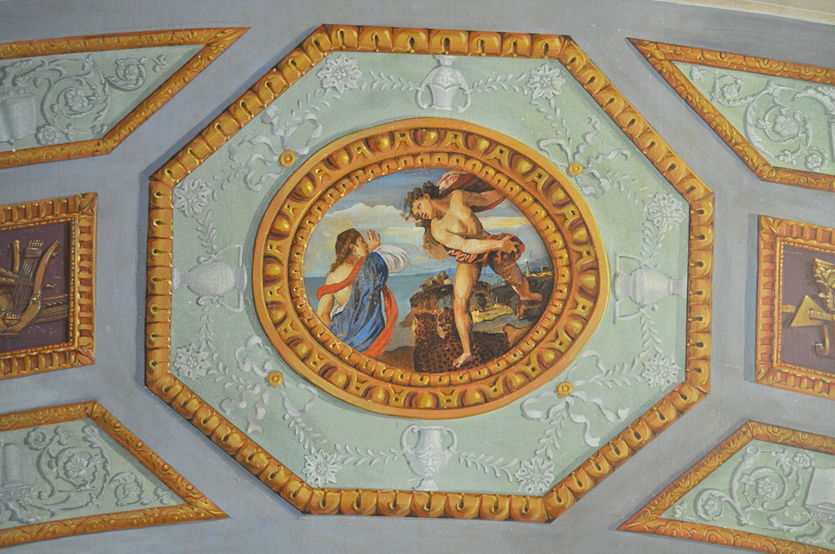 Mural  ceiling Classical fresco Neo-classical ceiling