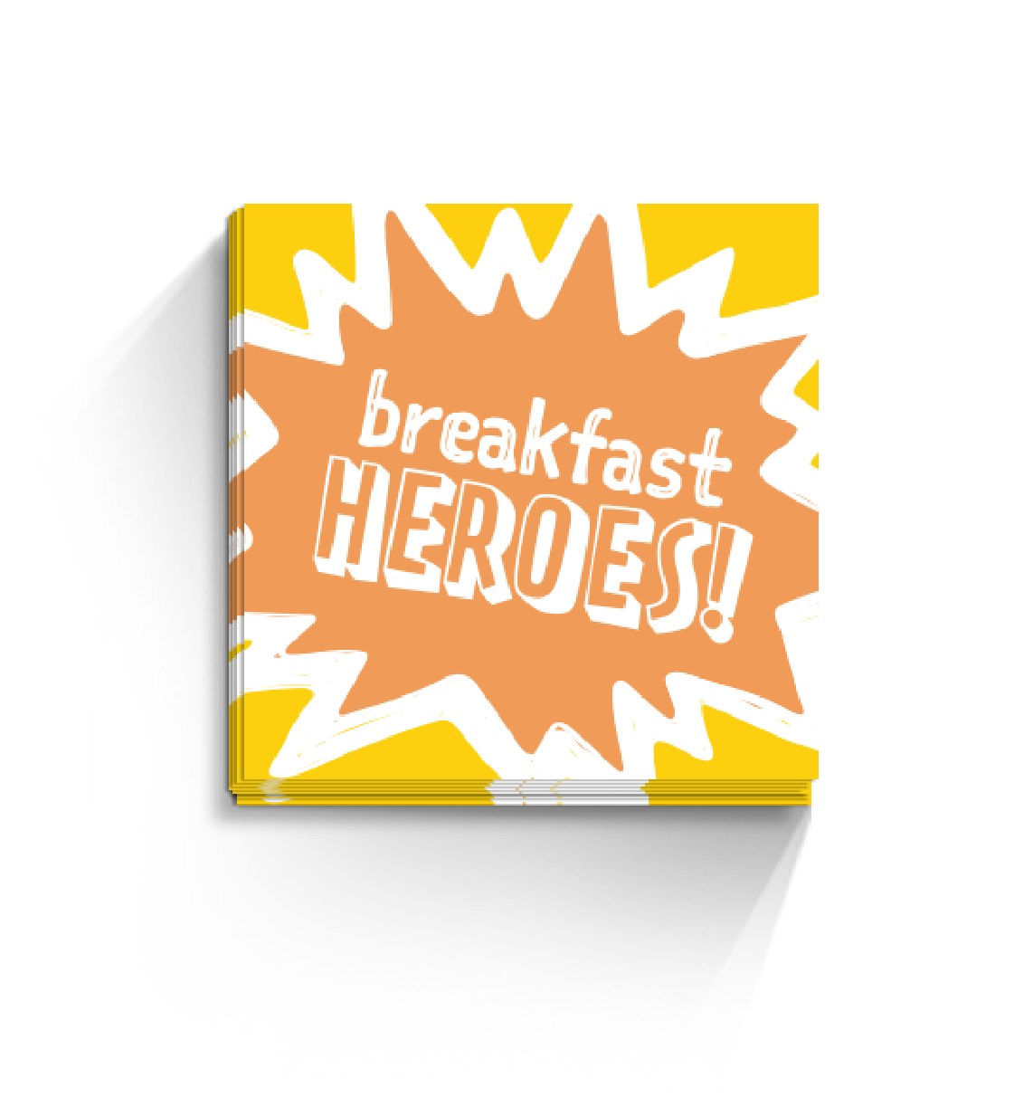 branding  breakfast Food truck Food  Truck identity stickers burst menu
